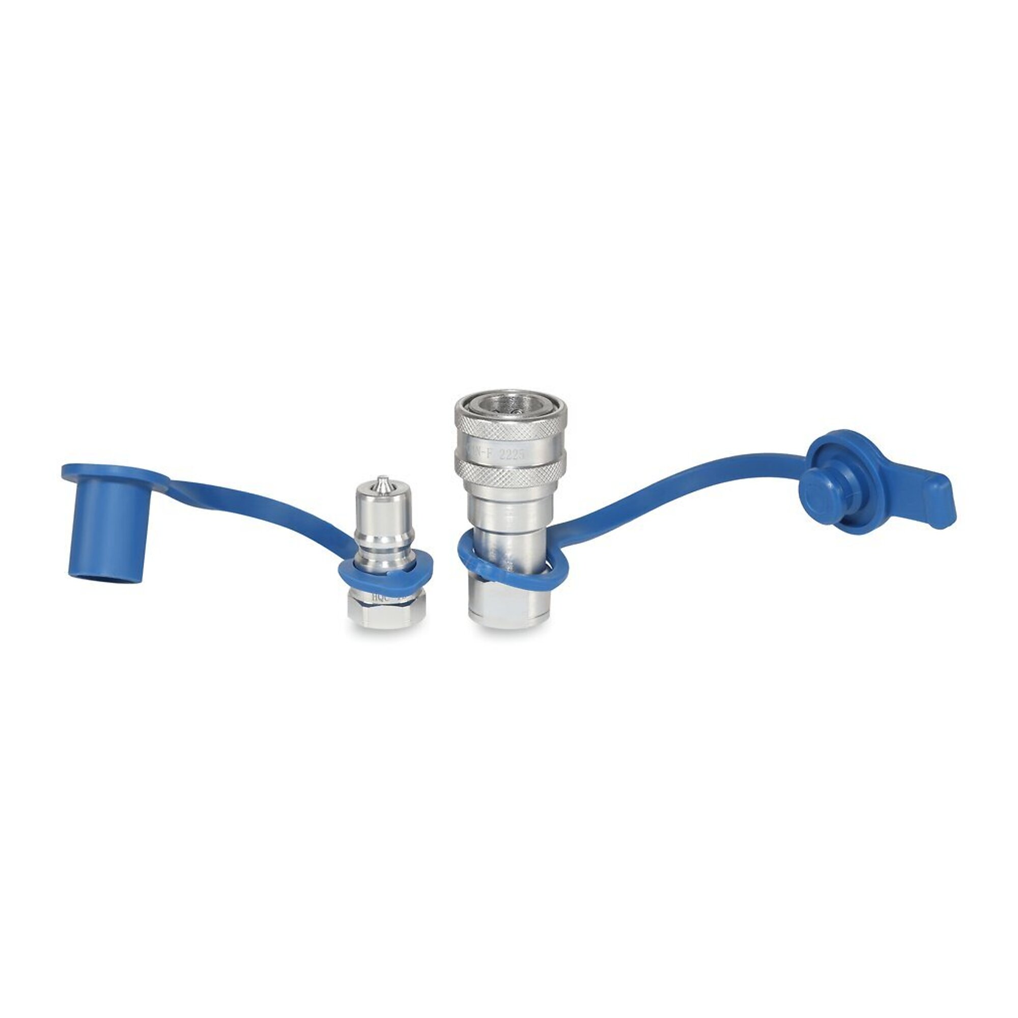 1/4? ISO 7241-B Quick Disconnect Hydraulic Couplers Set - 1/4? NPT Port